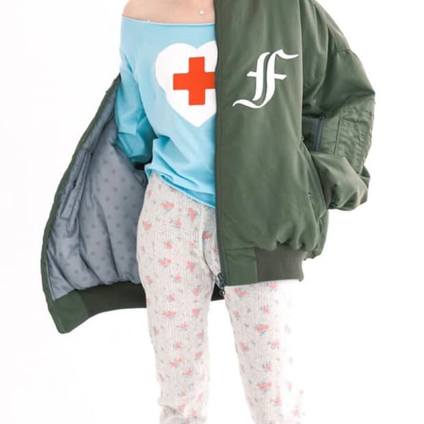 샵페어리 봄버자켓 카키