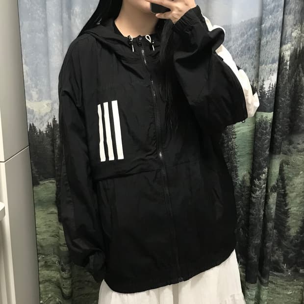 아디다스 바람막이 2xl