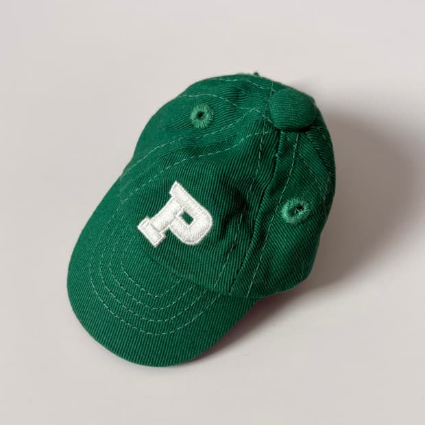 그린P모자 키링