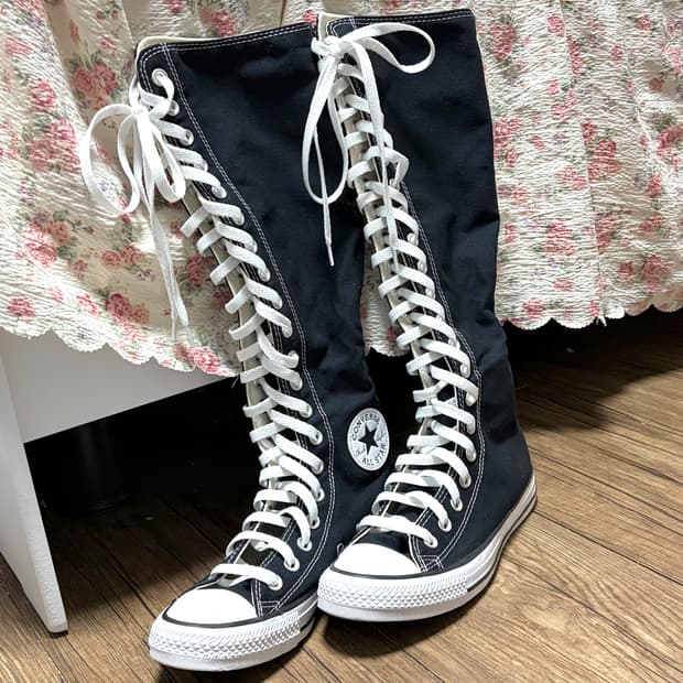 컨버스 올스타 척테일러 더블 엑스하이 (니하이 knee-high)