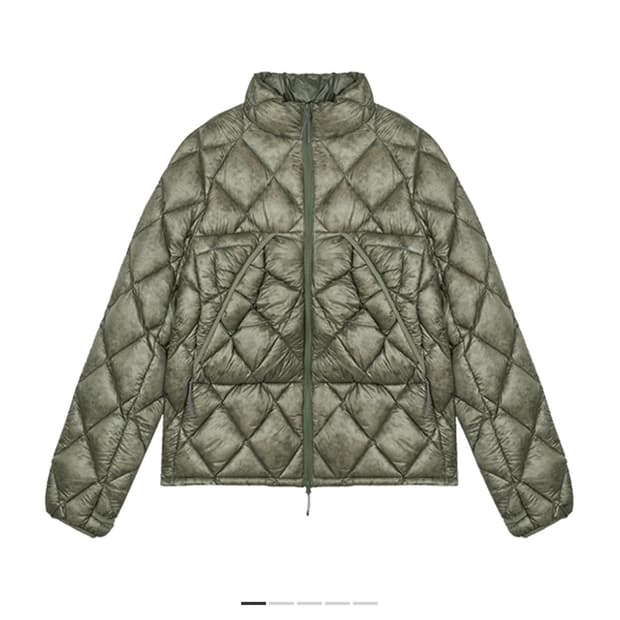 로아 누나 800 필파워 패딩 세이지 그린