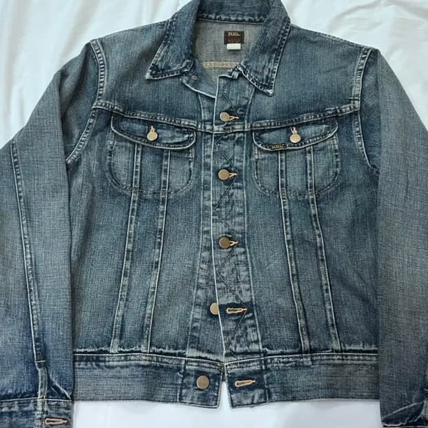 RRL LOT 271 리랜드 연청 데님 자켓 M