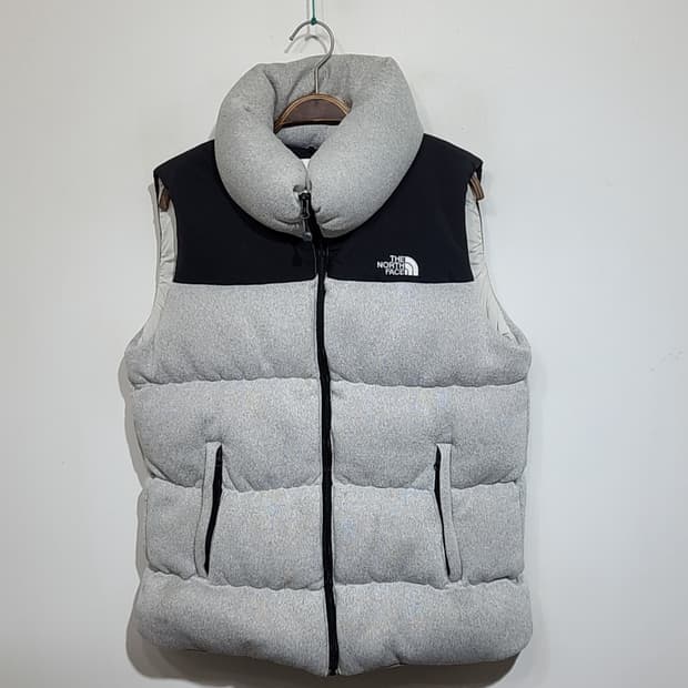 (XL) 노스페이스 거위털 패딩조끼 투톤 구스다운 베스트 
