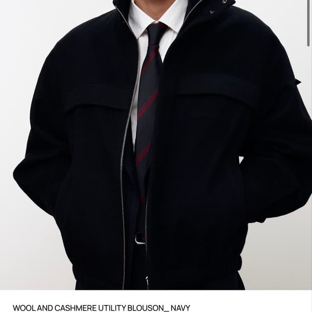 토니웩 캐시미어 밀리터리 블루종 네이비 XL 판매
