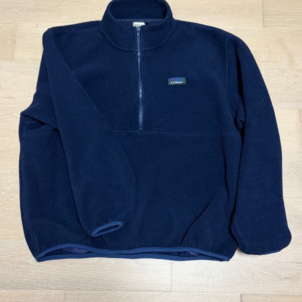 빈티지 엘엘빈 후리스 네이비 made in usa🇺🇸