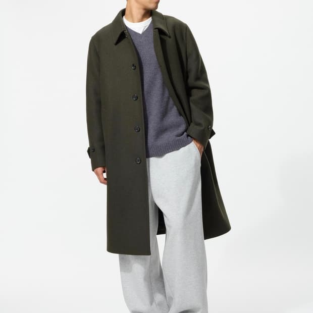 [새상품 XL] 유니클로 발마칸 코트