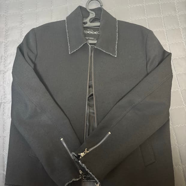 박재범 착용) 디젤 프린지 j프롬 부클 자켓 48size