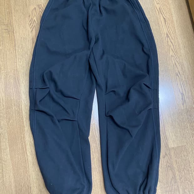 스페이스 사이드라인 트랙 스웻 팬츠 블랙 os