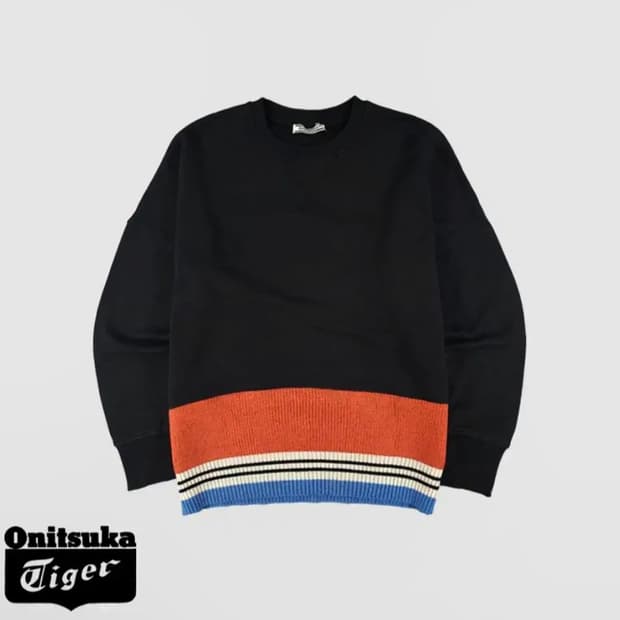 오니츠카타이거 스웻니트 탑 XL 