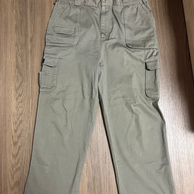 BMS 빈티지 카고 와이드 바지 팬츠