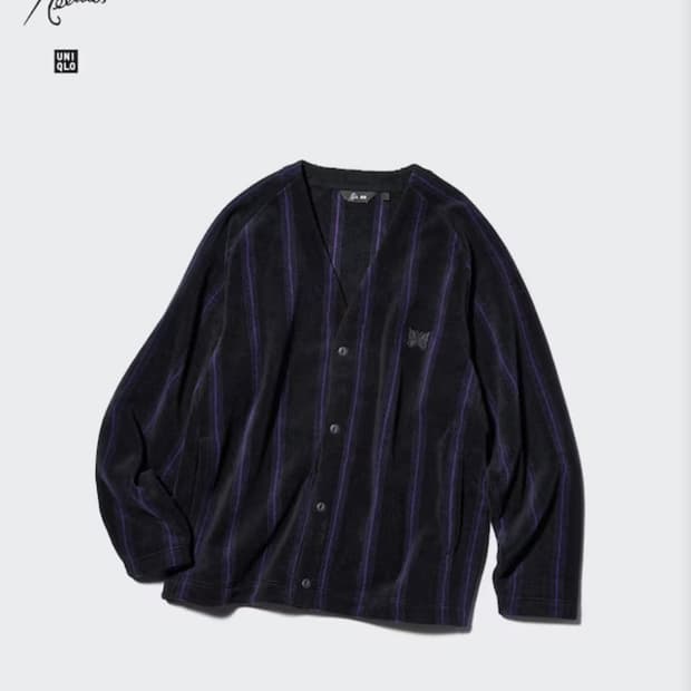 [4xl] 유니클로 니들스 스트라이프 가디건