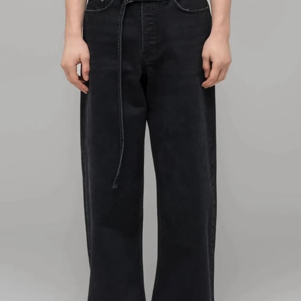 032C 다운 투 어스 와이드 레그 진