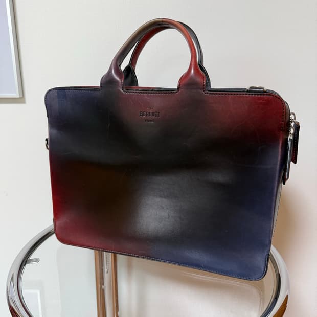 레더 브리프케이스 