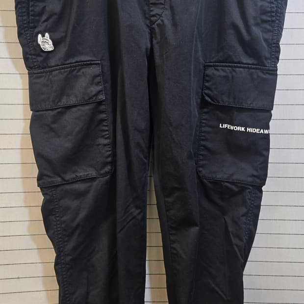 라이프워크 블랙 조커팬츠 