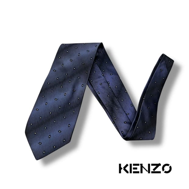  겐조 옴므 도트 패턴 실크 넥타이 y14361