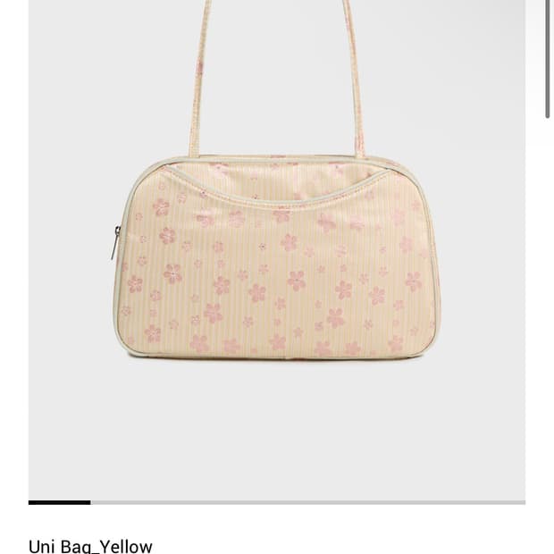 Nuuanu 누아누 uni bag yellow