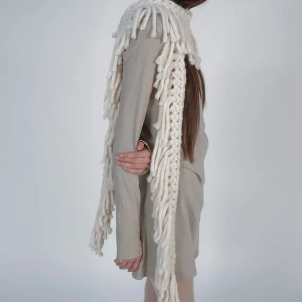 낫띵에브리띵 머플러 프린지 스카프