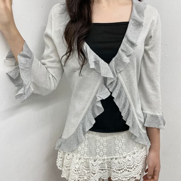 페어리 셔링 프릴 볼레로