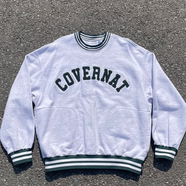 커버낫 빅로고 맨투맨 S