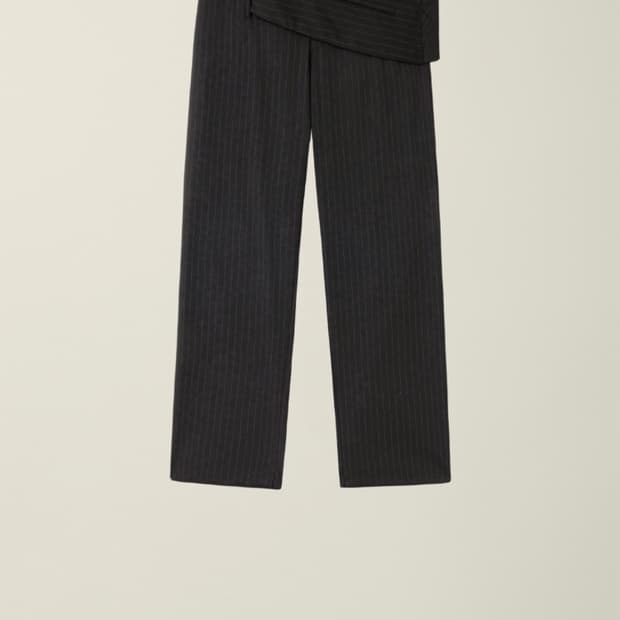 누마레 MENS BELTED POCKET TROUSER