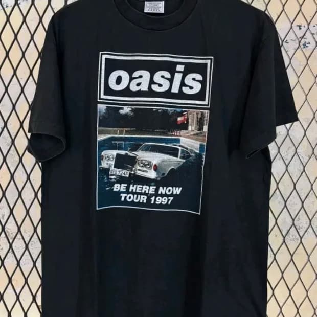 오아시스 빈티지밴드티