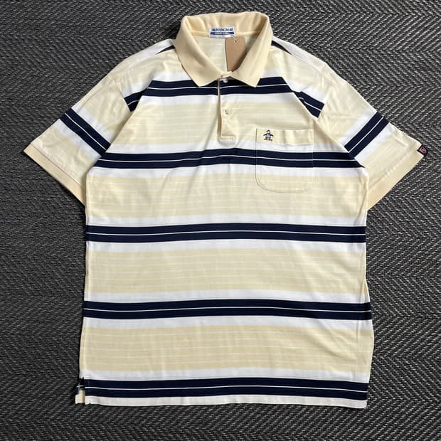 먼싱웨어 아카이브 단가라 피케이 티셔츠o 4519