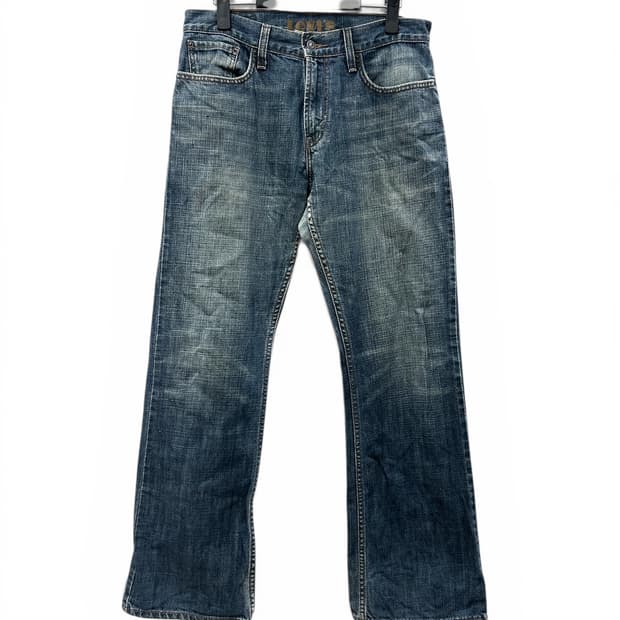 리바이스 로우 부츠컷 527 데님팬츠