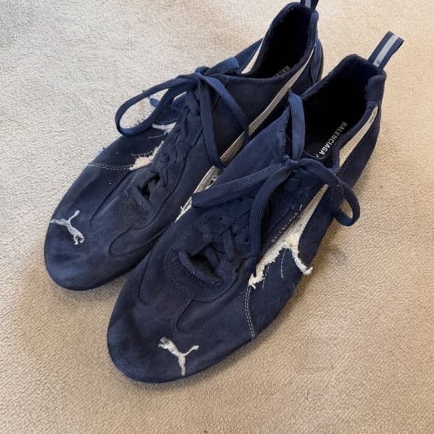 [43] 발렌시아가 퓨마 스피드캣 네이비 온라인 익스클루시브