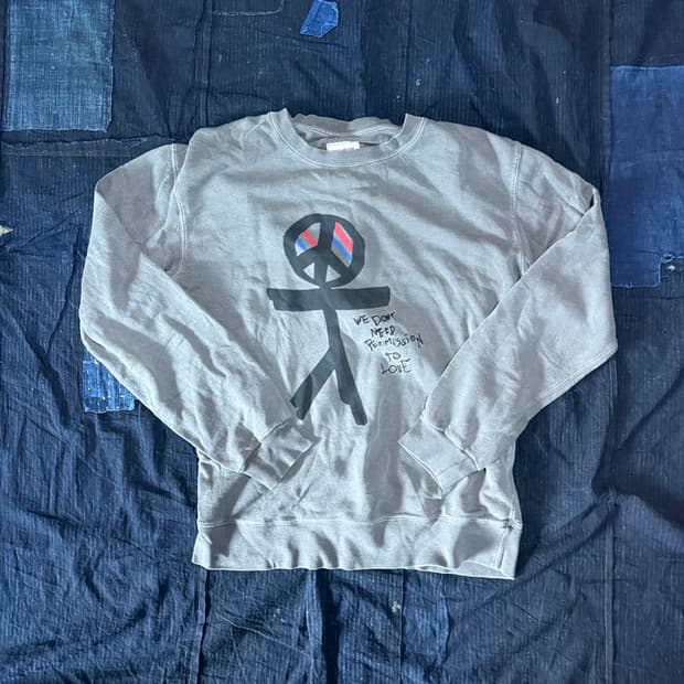 쟈딕앤볼테르 피그먼트 워싱 롱슬리브 XL