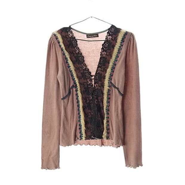 classic's of future 가디건 모리걸 에스닉 엔틱