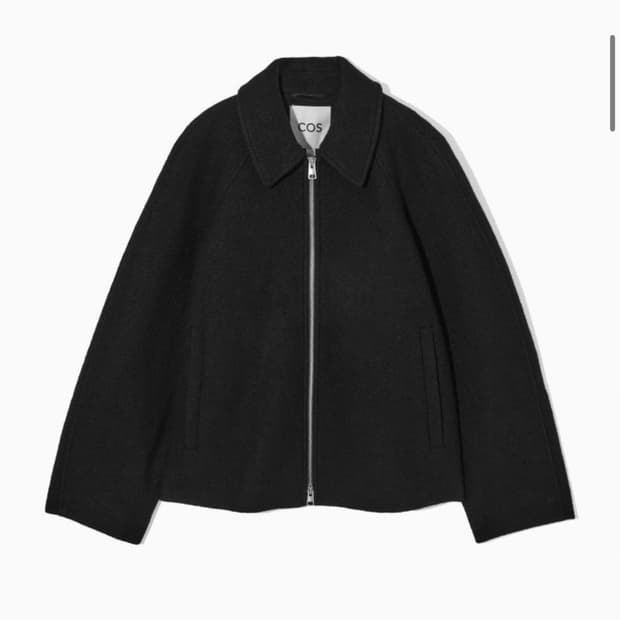 Cos 코스 오버사이즈 보일드 울 재킷 코트