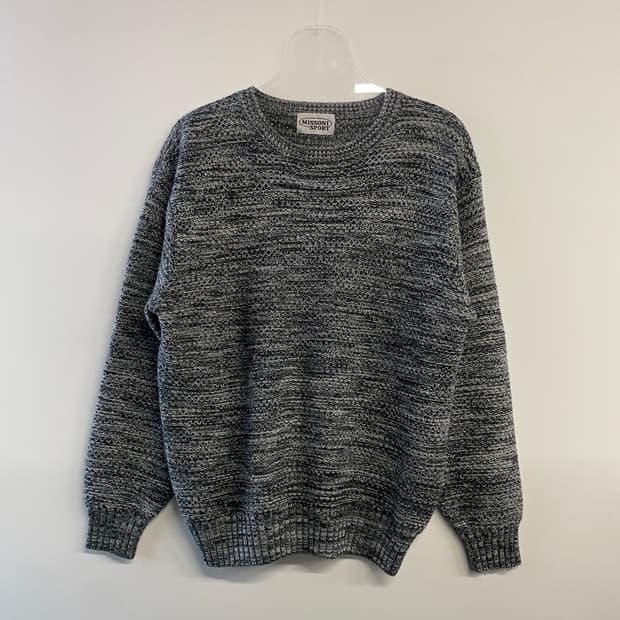 미쏘니 스포츠 울 라운드 니트