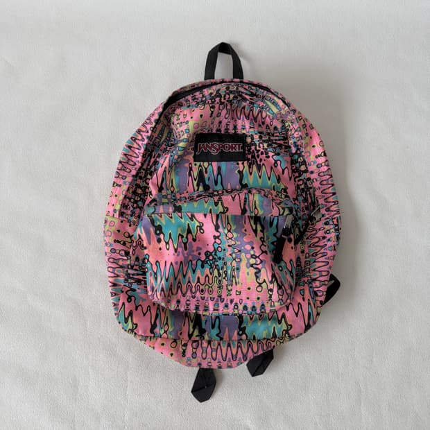 잔스포츠(JANSPORT) 패턴 백팩