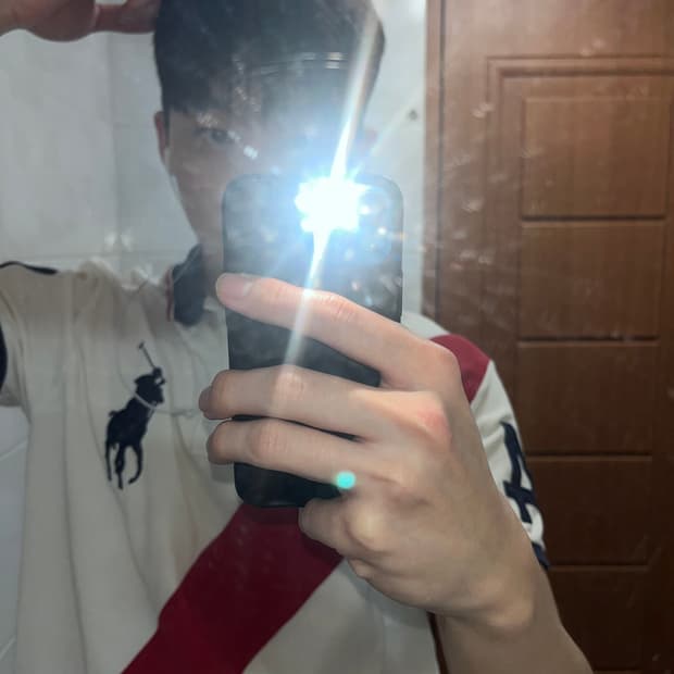 폴로 빅포니 성조기 넘버 14 대각선 라인