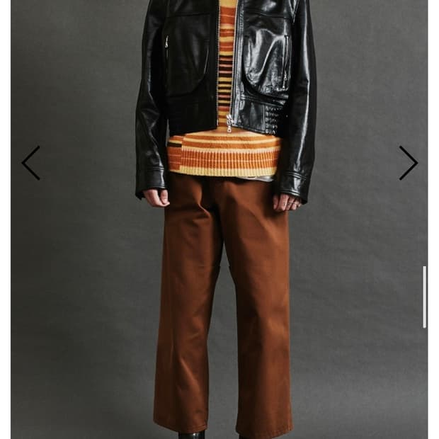 스페로네 홀스하이드 스모크 싱글 자켓 M