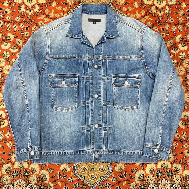 유니클로 2세대 중청 데님자켓 XL