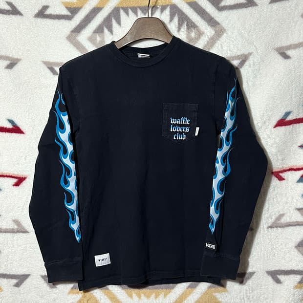 [더블탭스] •VANS x WTAPS Print L/S Tee