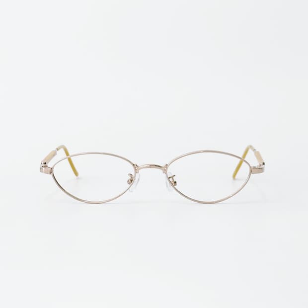 옐로우 포인트 골드 메탈 데드스탁 빈티지안경