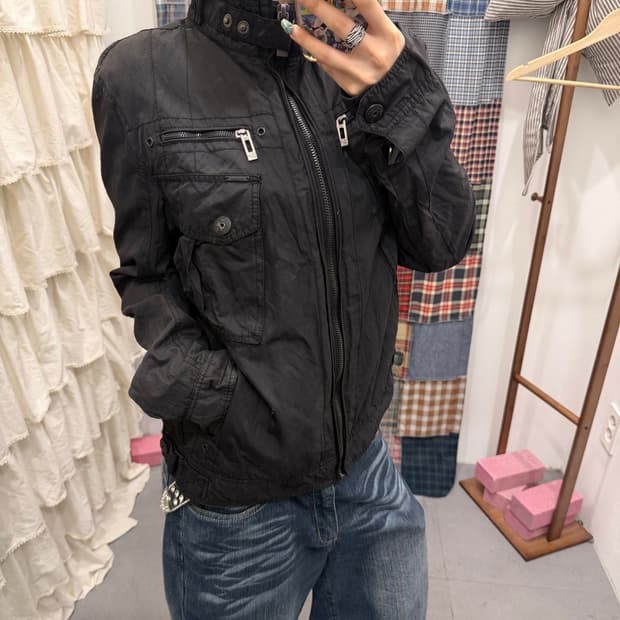 재패니즈 빈티지 버클 자켓