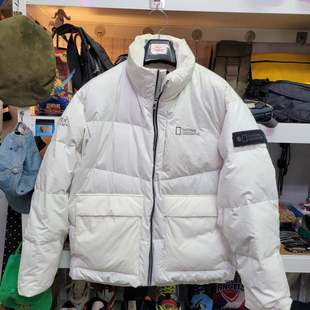 내셔널지오그래픽 고어텍스 거위털 패딩