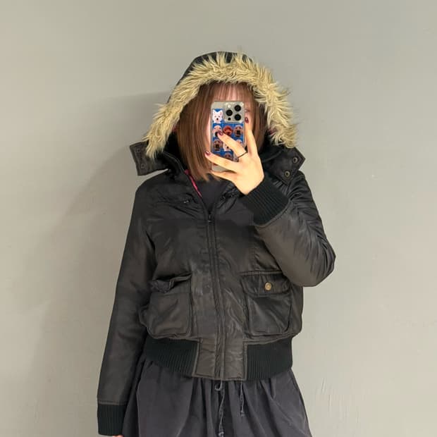 hot pink point fur trimming padding