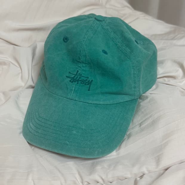 스투시 워시드 캡