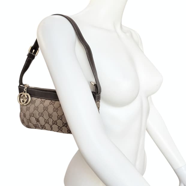 [정품] 구찌 자가드 GG로고 미니백