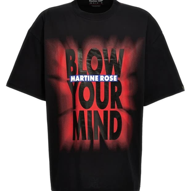 Martin Rose 마틴로즈 blow your mind 프린팅 티셔츠M