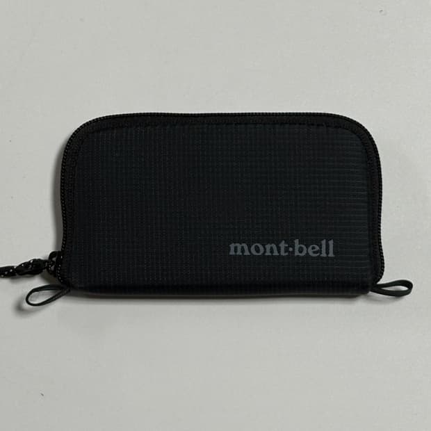 몽벨 미니 지퍼 월렛 지갑 블랙