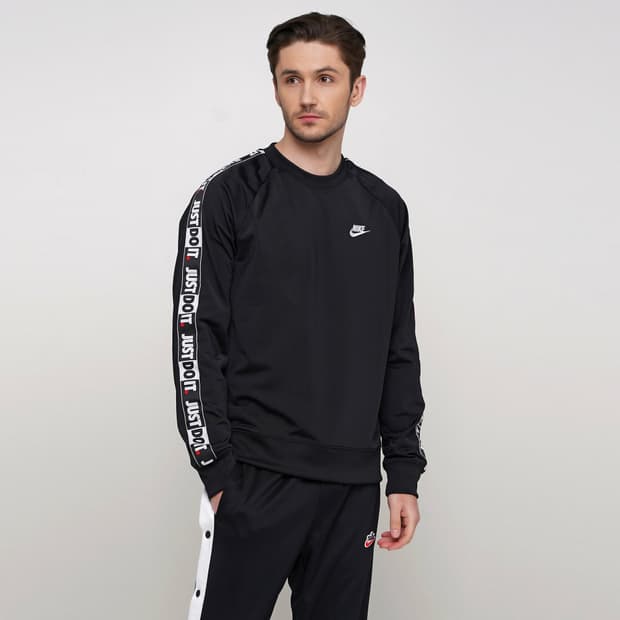 나이키 NSW JDI 테이프 크루넥 스웻 티셔츠 