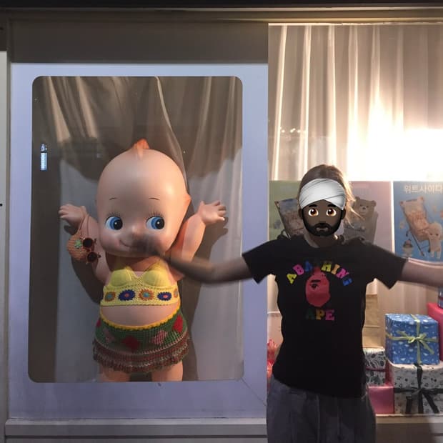 Bape women’s rainbow tshirts