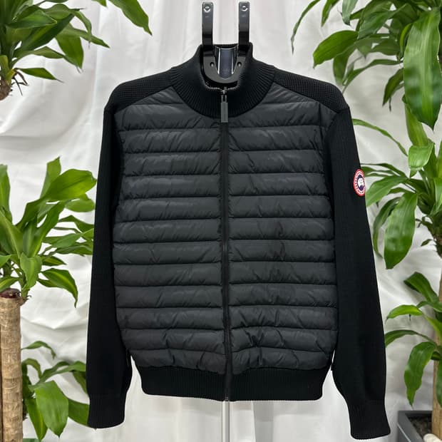캐나다구스 하이브릿지 니트패딩 L