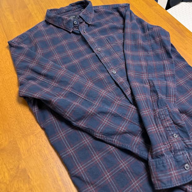 [100] 올세인츠 체크 셔츠