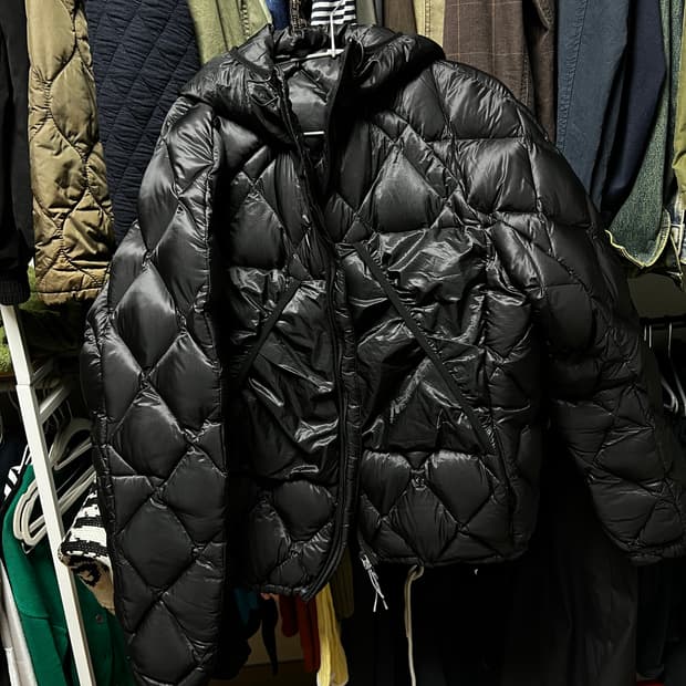 로아 라이트 다운 자켓 블랙 L